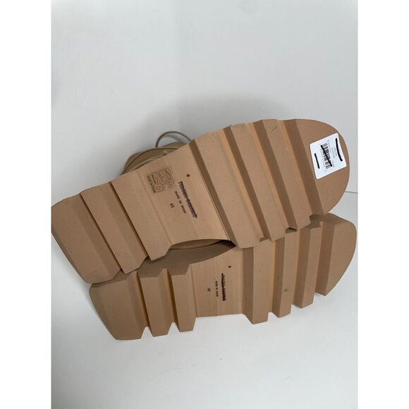 PALOMA BARCELO Helsa Cairo Platform Boots In Nocciola Size 40 US 9.5 $458 - Picture 5 of 5